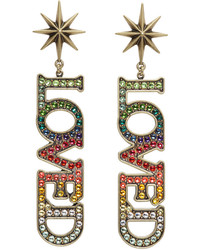 Gucci Gold Small Loved Earrings
