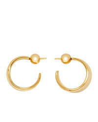 Sophie Buhai Gold Small Wave Hoop Earrings