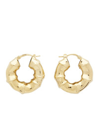 Bottega Veneta Gold Sterling Earrings