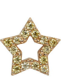 Marc Jacobs Gold Strass Star Earring