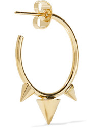 Isabel Marant Gold Tone Hoop Earrings