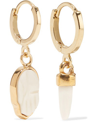 Isabel Marant Gold Tone Horn Earrings