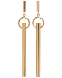 Isabel Marant Gold Tube Earrings