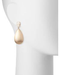 Lydell NYC Golden Double Teardrop Earrings