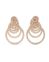 de GRISOGONO Gypsy 18 Karat Gold Diamond Earrings