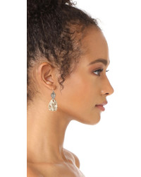 Alexis Bittar Hammered Crystal Earrings