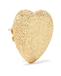 Carolina Bucci Heart 18 Karat Gold Earrings