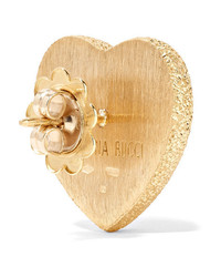 Carolina Bucci Heart 18 Karat Gold Earrings