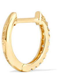 Anita Ko Huggies 18 Karat Gold Diamond Earrings