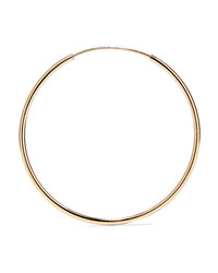 LOREN STEWART Infinity 14 Karat Gold Hoop Earrings