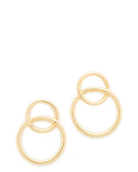 Jacquie Aiche Ja Overlapping Circle Stud Earrings