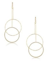 ABS by Allen Schwartz Jewelry Double Ring Drop Earrings