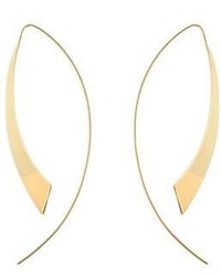 Lana Jewelry Large Gloss Hooked On Hoops Threader Earrings
