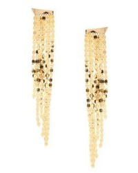 Lana Jewelry Nude Fringe 14k Yellow Gold Drop Earrings