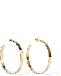 Jennifer Fisher Kate Gold Plated Hoop Earrings