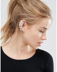 Orelia Large Crystal Stone Ear Cuff