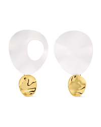 Nausheen Shah x Monica Sordo Letty Earflares Gold Plated Earrings