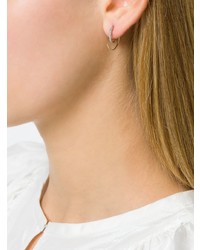 Maria Black Loop Diamond Earring