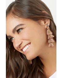 BaubleBar Luisa Tassel Drop Earrings