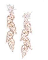 Adriana Orsini Magnolia Crystal Linear Earrings