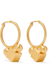 Marie Helene De Taillac Marie Hlne De Taillac Sonia D 22 Karat Gold Hoop Earrings