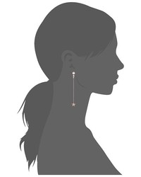 Michael Kors Michl Kors Brilliance Star Linear Drop Earrings Earring