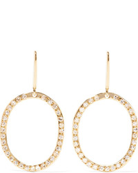 Ileana Makri Mini Again 18 Karat Gold Diamond Earrings