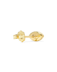 Jennifer Meyer Mini Evil Eye 18 Karat Gold Diamond Earrings