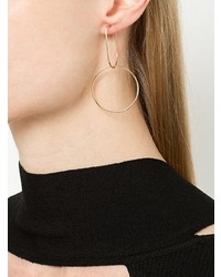 Petite Grand Modernist Hoop Earrings