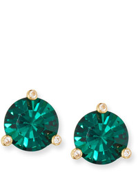 Kate Spade New York 14k Gold Plated Crystal Stud Earrings