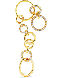 Gaelle Khouri Nous 18 Karat Gold Diamond Earring
