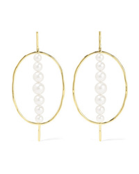 Ippolita Nova 18 Karat Gold Pearl Earrings