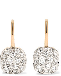 Pomellato Nudo 18 Karat Rose Gold Diamond Earrings