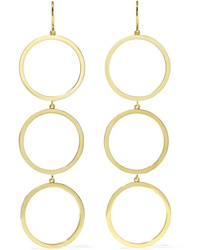 Jennifer Meyer Open Circle 18 Karat Gold Earrings