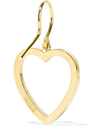 Jennifer Meyer Open Heart 18 Karat Gold Earrings