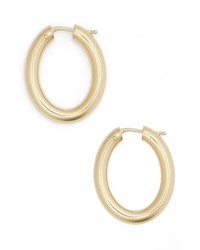 Roberto Coin Oval Hoop Earrings