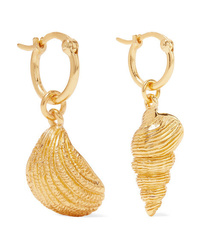 Aurelie Bidermann Panama Gold Plated Earrings