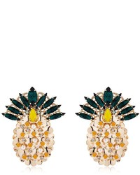 Anton Heunis Pandoras Box Pineapple Earrings