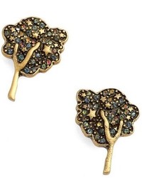 Marc Jacobs Pav Tree Stud Earrings