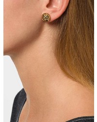 Kasun London Pearl Studded Earrings