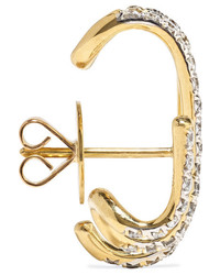 Ana Khouri Penelope 18 Karat Gold Diamond Earrings