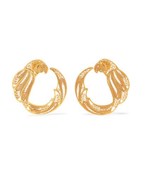 Mallarino Pepa Gold Vermeil Hoop Earrings