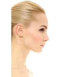 Bronzallure Purezza Medium Hoop Earrings