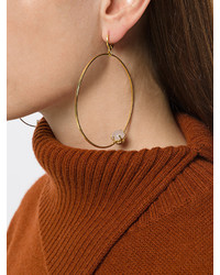 Iosselliani Puro Reversed Hoop Earrings