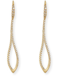 Rina Limor Fine Jewelry Rina Limor 18k Yellow Gold Small Twist Earrings With Diamonds
