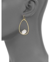 Ippolita Rock Candy Mother Of Pearl Doublet 18k Yellow Gold Oval Earrings