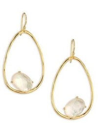 Ippolita Rock Candy Mother Of Pearl Doublet 18k Yellow Gold Oval Earrings