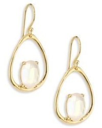 Ippolita Rock Candy Small Mother Of Pearl Doublet 18k Yellow Gold Oval Earrings