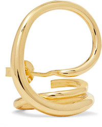 Charlotte Chesnais Round Trip Gold Vermeil Earrings