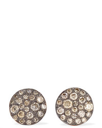 Pomellato Sabbia 18 Karat Rose Gold Diamond Earrings One Size